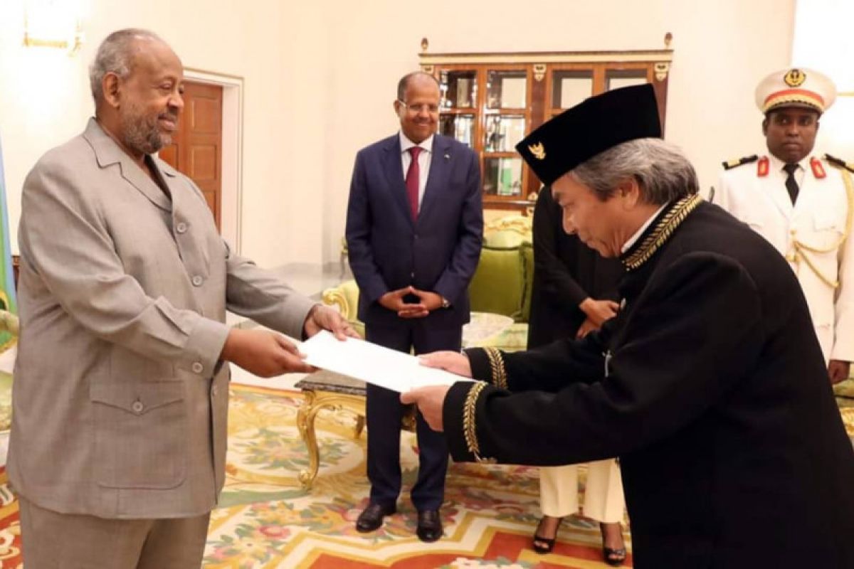 Dubes RI serahkan surat kepercayaan kepada Presiden Djibouti