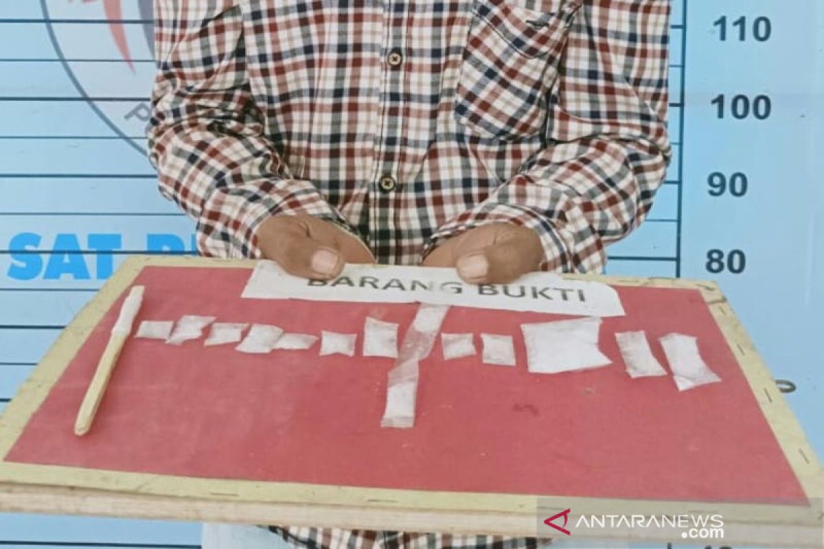 Pengedar sabu ditangkap bersama belasan paket sabu di Aceh Utara