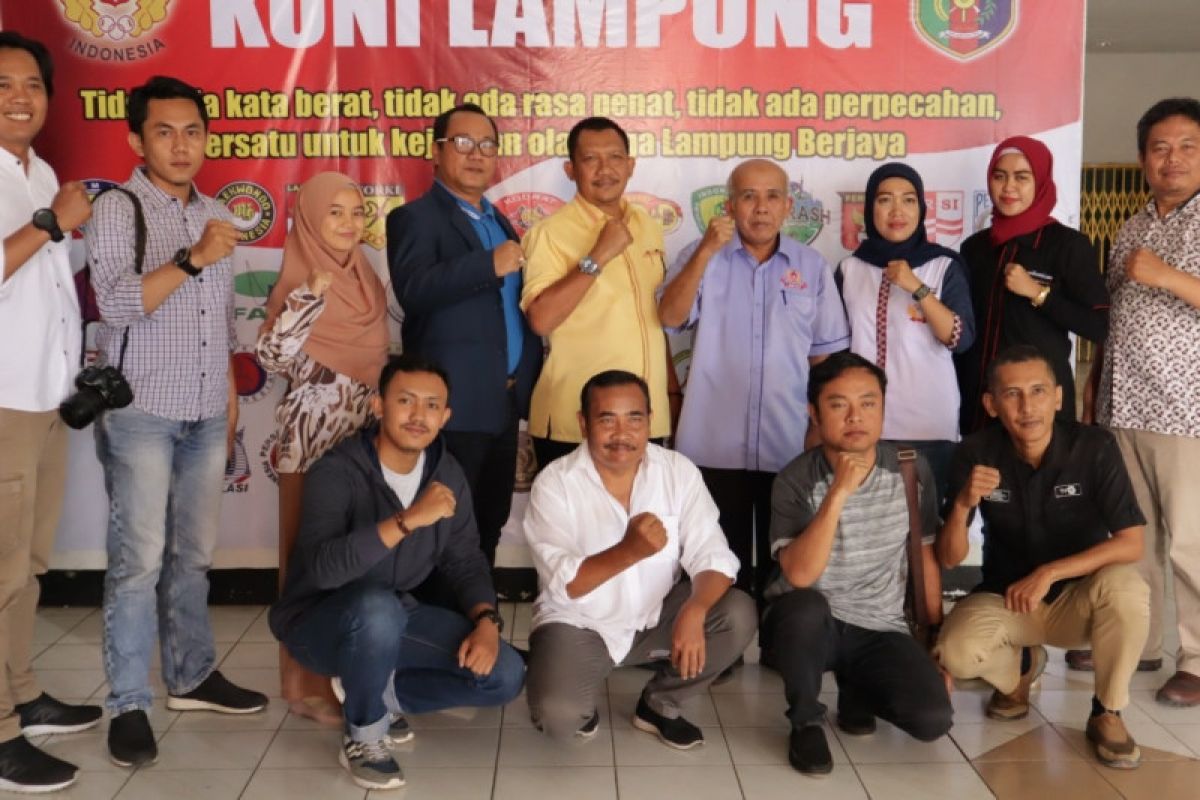Wartawan olahraga Lampung dukung prestasi atlet Porwil