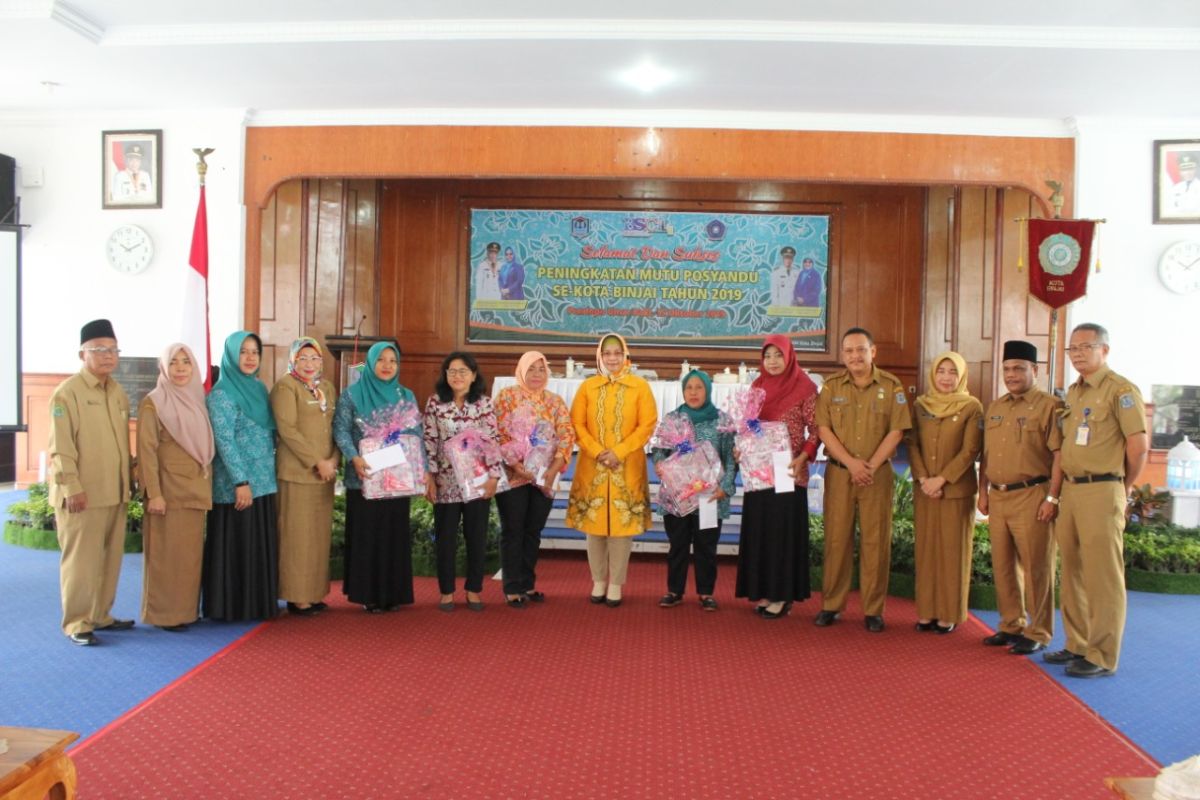 Pemkot Binjai tingkatkan mutu kader posyandu