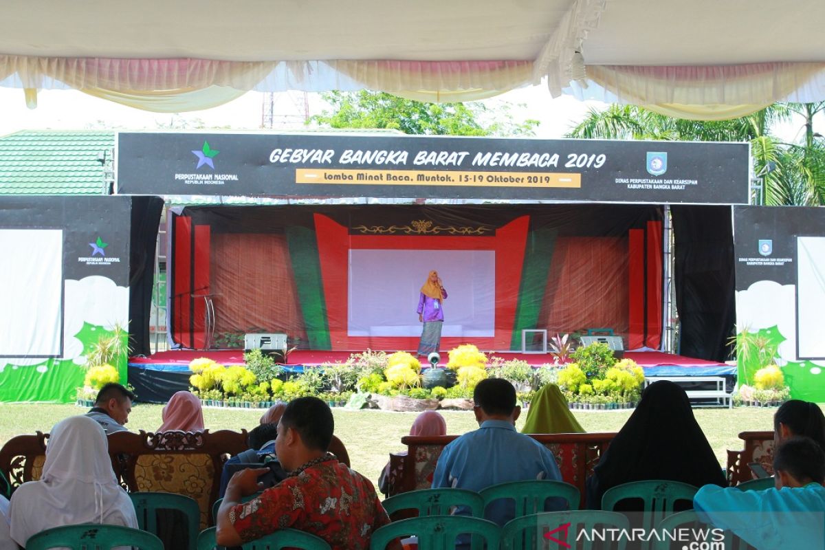 Pemkab Bangka Barat tingkatkan minat baca melalui lomba bercerita