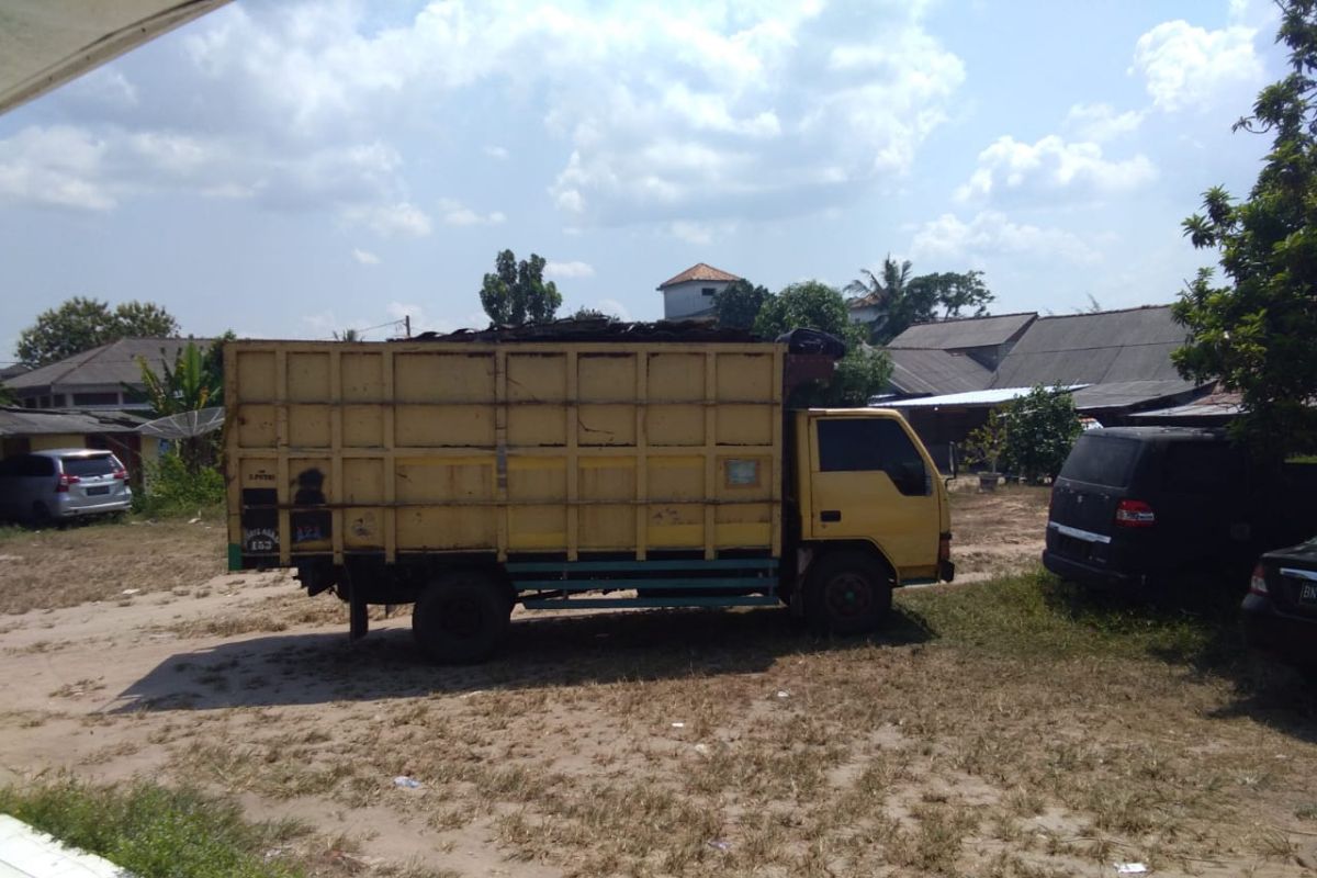 Polres Bangka Tengah amankan truk angkut enam ton besi smelter