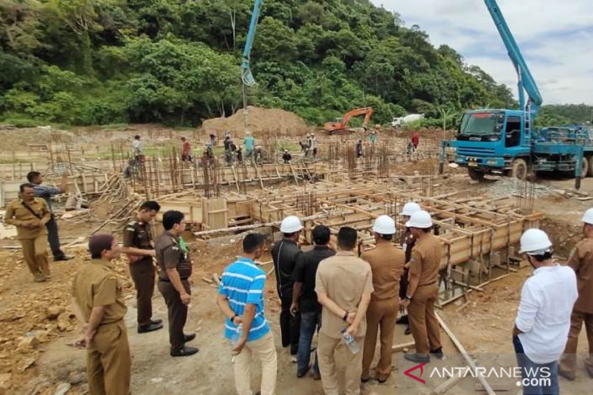 Pembangunan masjid terbesar di Aceh Jaya terus dipacu