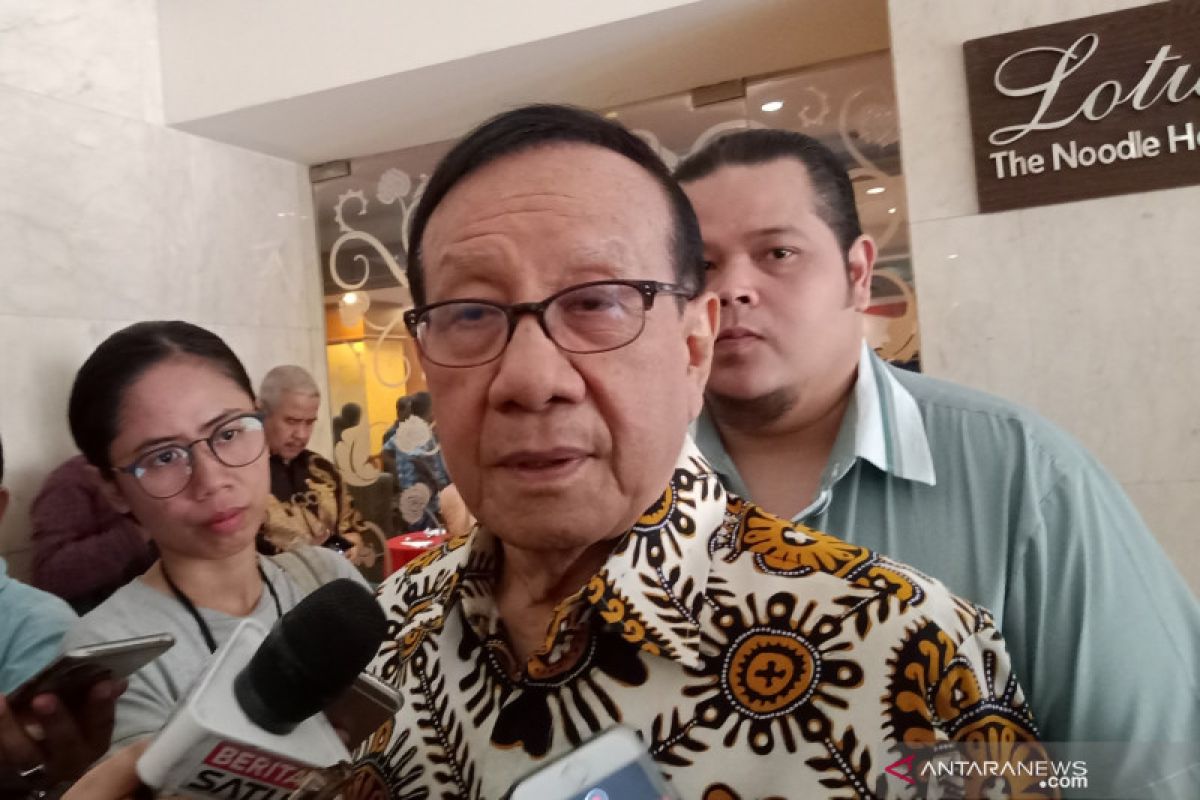 Akbar Tandjung tak masalah Gerindra masuk kabinet  Jokowi-Ma'ruf