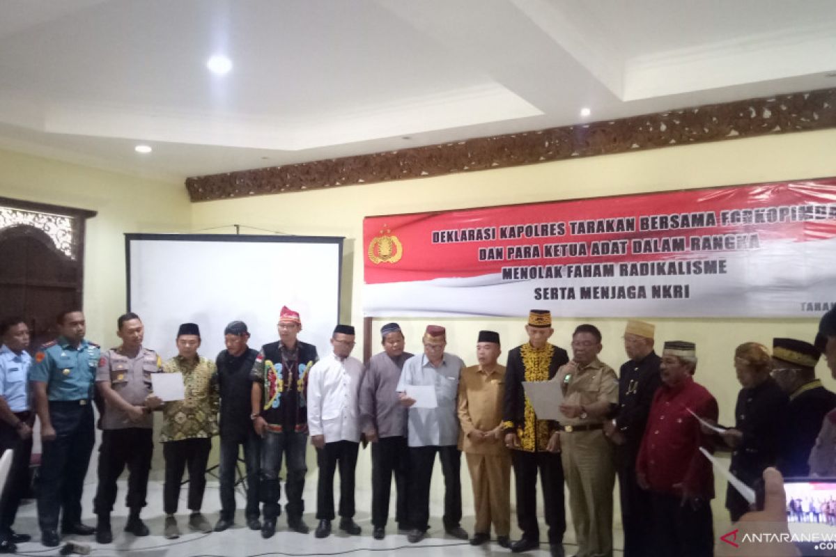 Deklarasi Kebhinnekaan para tokoh di Tarakan