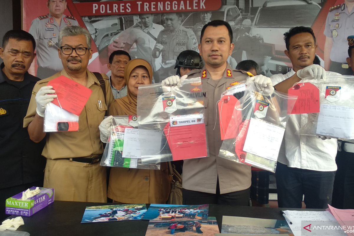 Polres Trenggalek gagalkan penyelundupan 16 ribu benur ke Jakarta