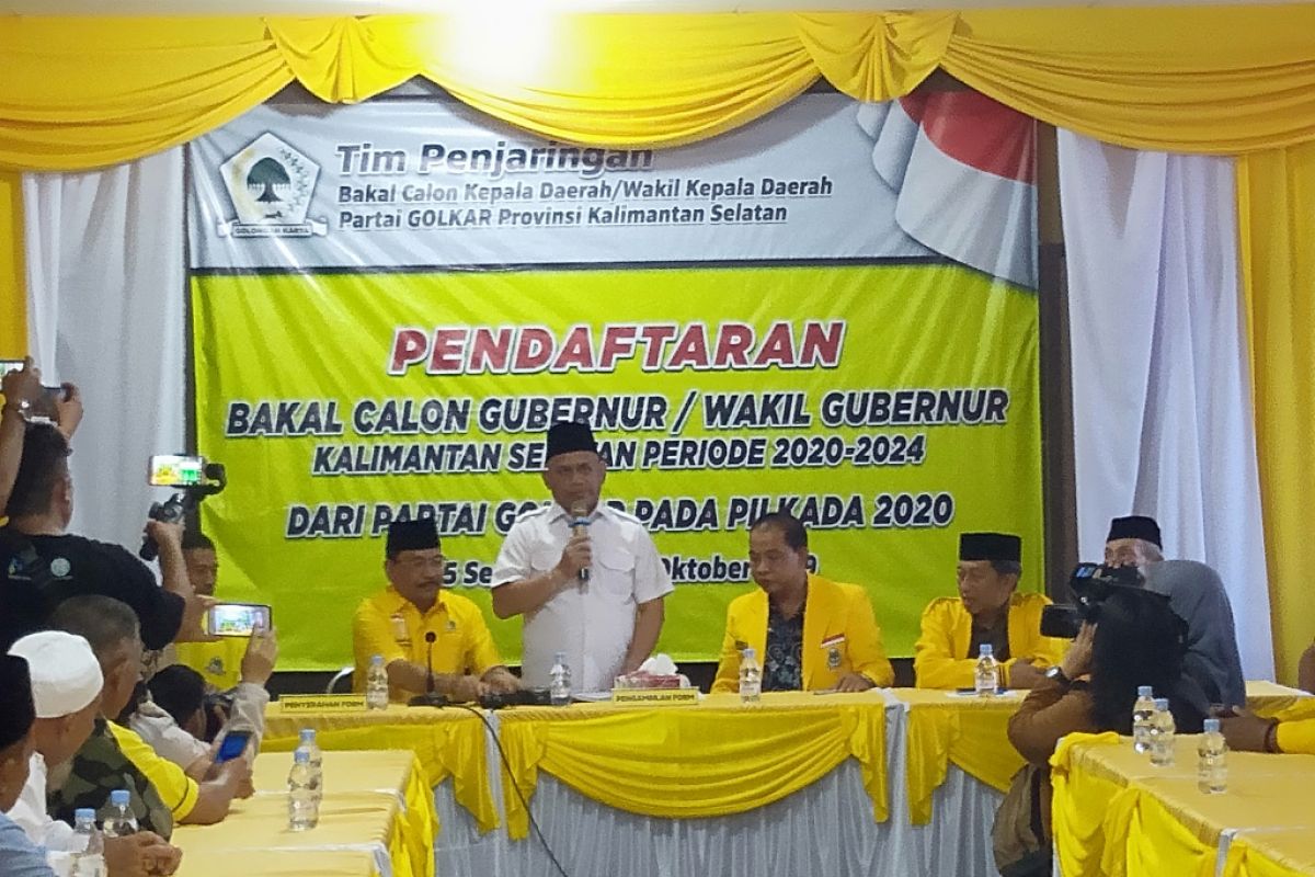 Wahid pastikan hanya daftar Cawagub di Golkar