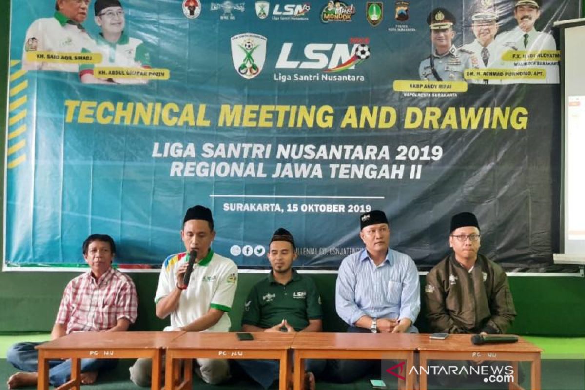 Liga Santri Nusantara Jateng 2019 bakal diikuti 16 tim