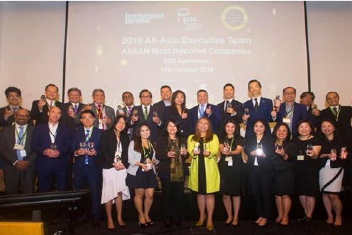 Inaugural 2019 All-Asia Most Honored Companies Awards-ASEAN names 24 Regional Companies for Investor Relations Excellence