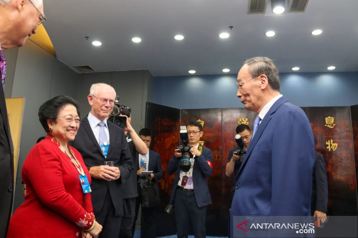 Presiden Xi tugaskan Wapres Wang Qishan hadiri pelantikan Jokowi-Ma'ruf