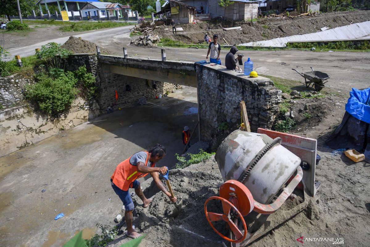 Kementerian PUPR rehabilitasi saluran irigasi Gumbasa pascalikuefaksi