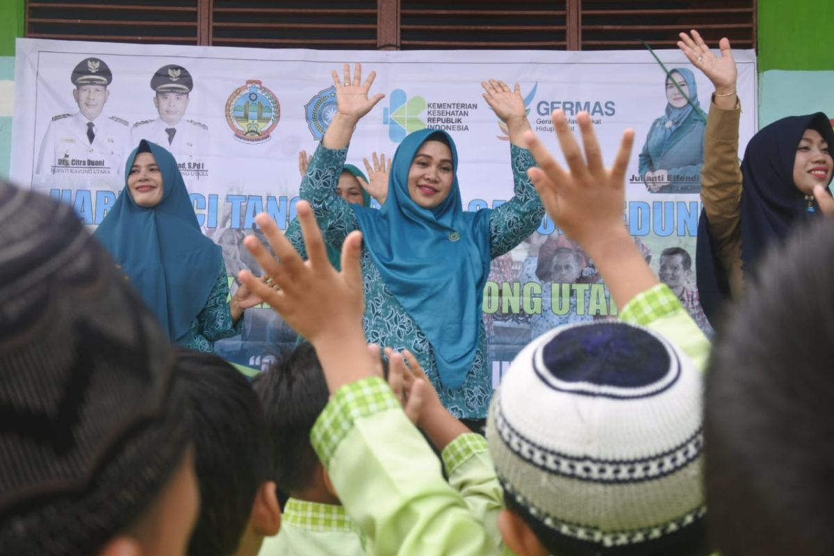 PKK Kayong Utara ingatkan pentingnya cuci tangan bersih