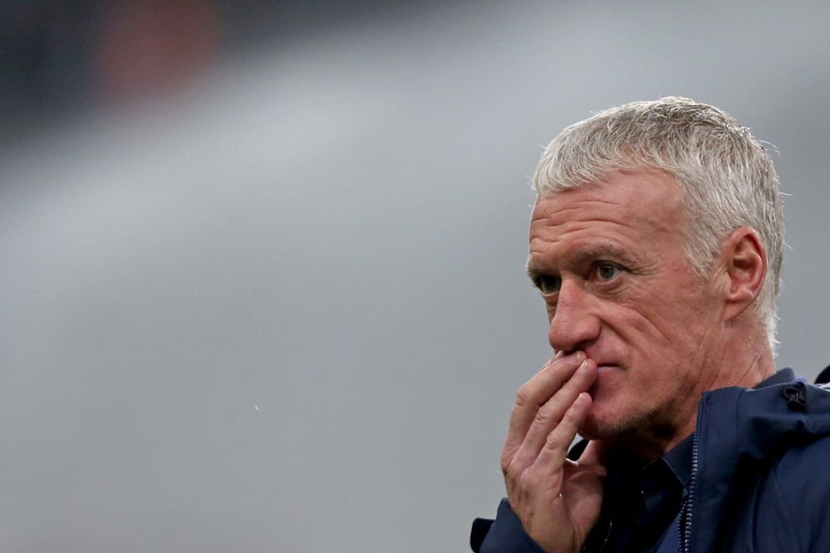 Deschamps sesalkan Prancis gagal  amankan kemenangan