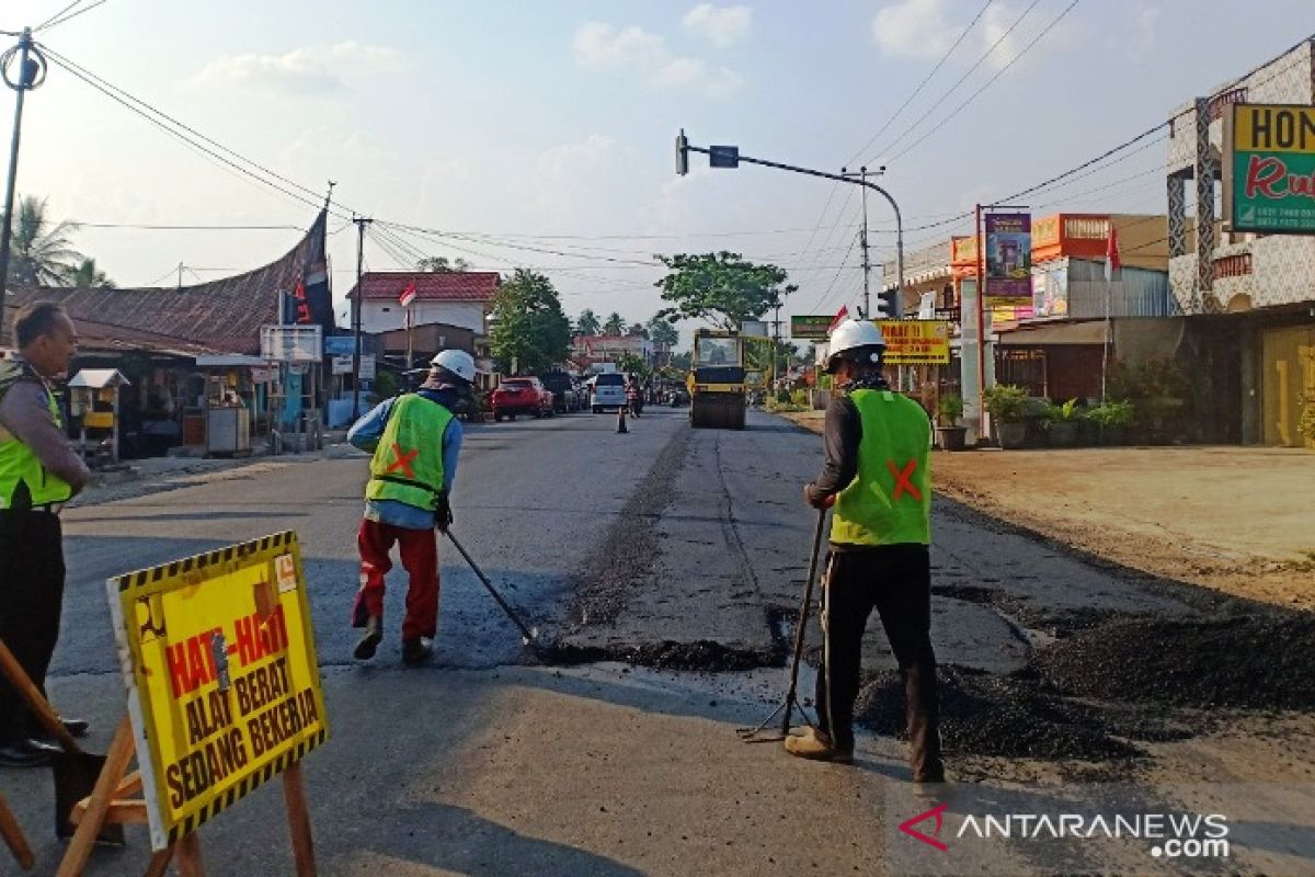 2019, puluhan ruas jalan Payakumbuh dipermulus dan diperlebar