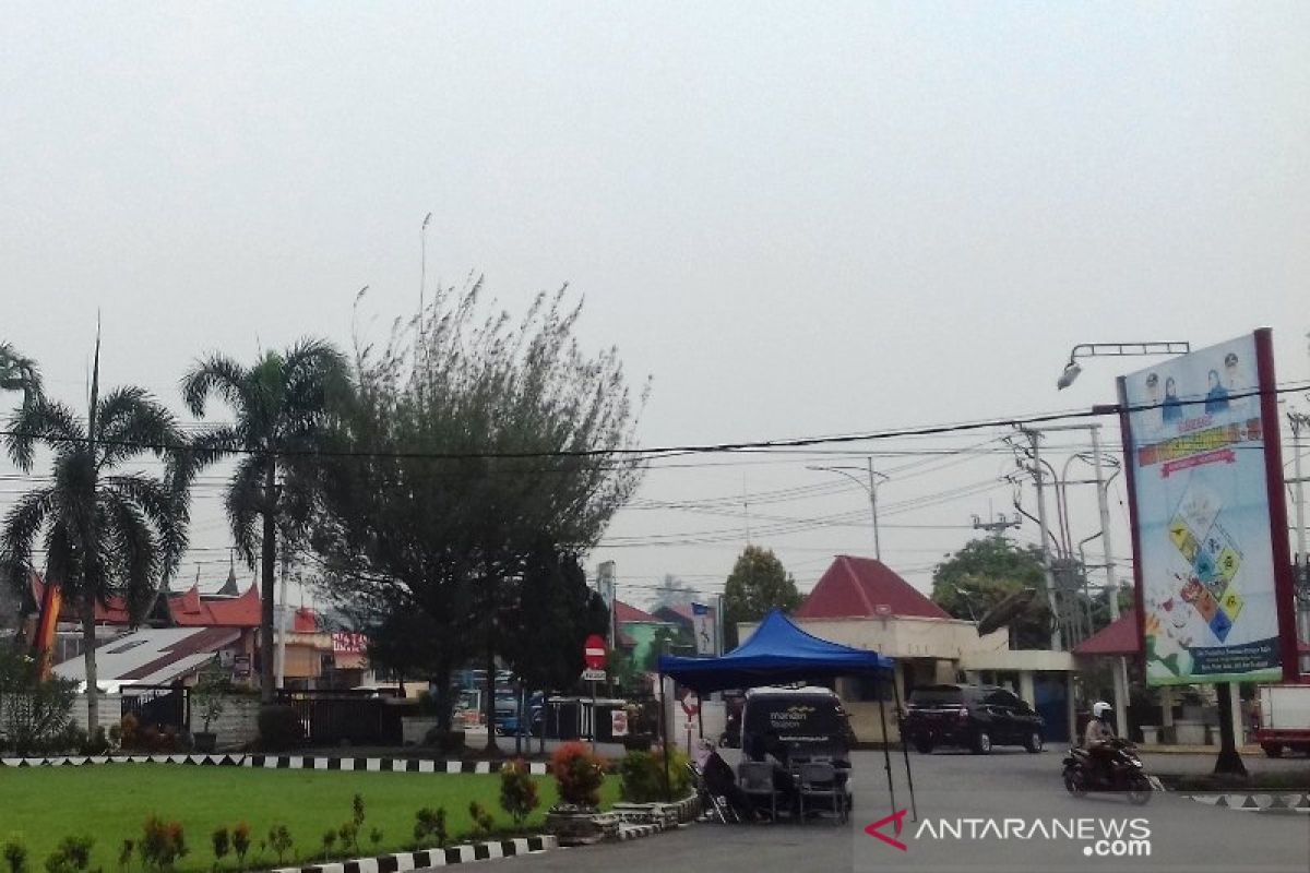 Kabut asap mulai selimuti lagi Kota Solok-Sumbar