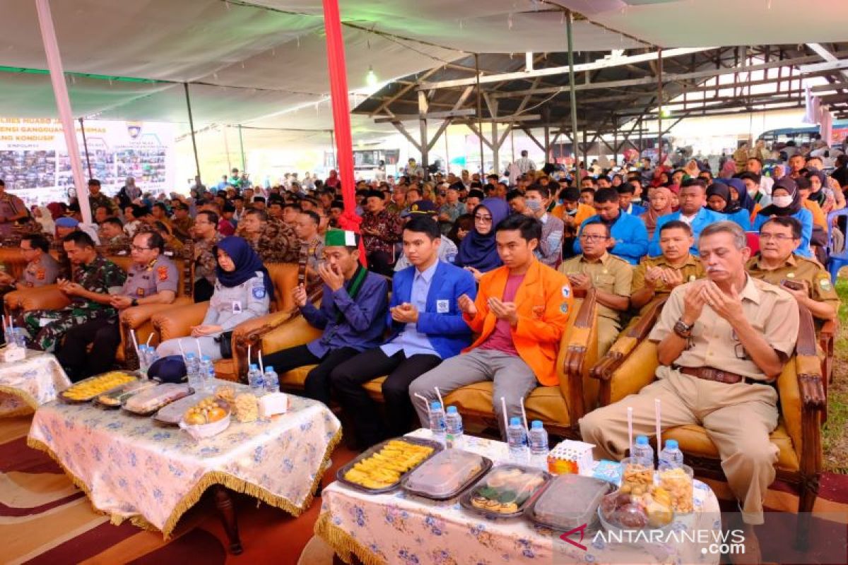 Bupati Muarojambi dukung pelantikan Presiden dan Wakil Presiden berjalan kondusif