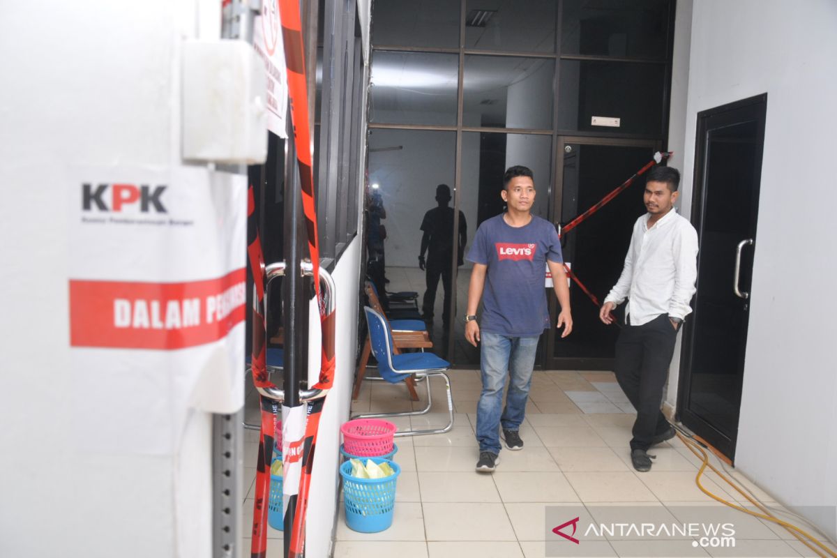 Pasca OTT wali kota, aktivitas di kantor PU Kota Medan terlihat sepi