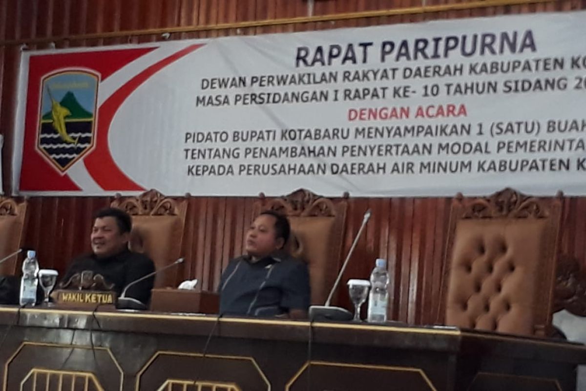 Bahas dua Raperda, DPRD Kotabaru bentuk Pansus