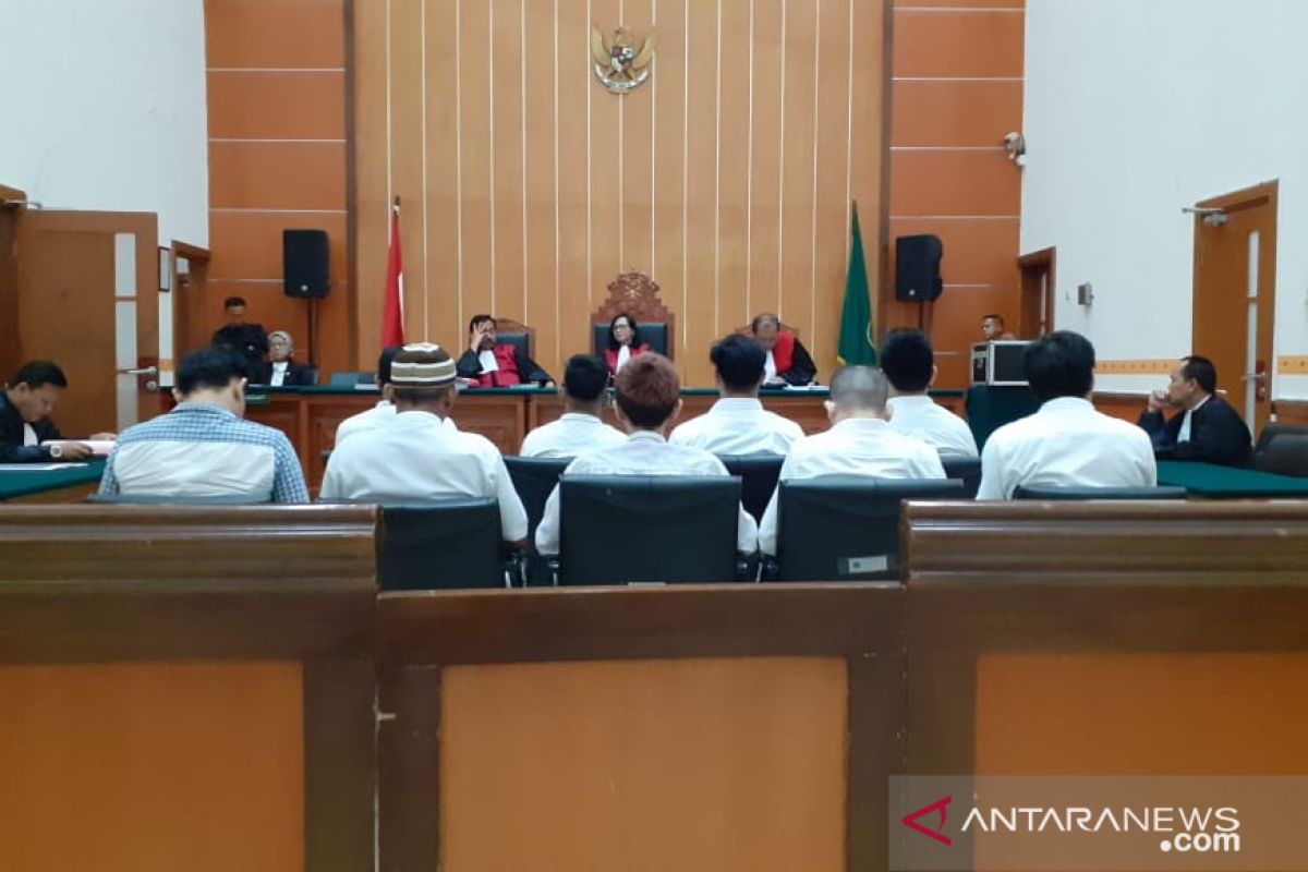 West Jakarta Court sentences nine drug dealers to life imprisonment