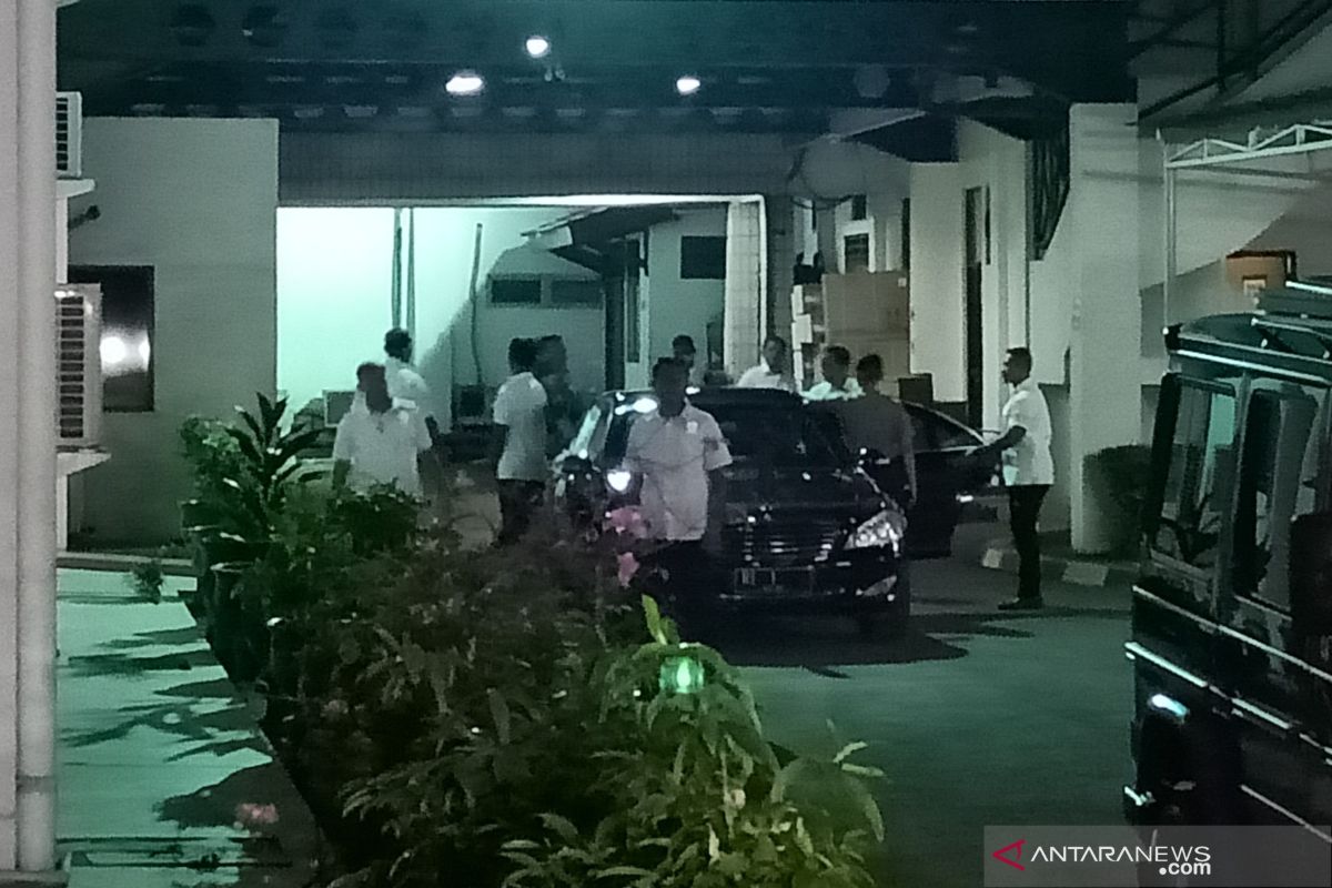 Presiden Jokowi kembali besuk Wiranto di RSPAD Gatot Soebroto