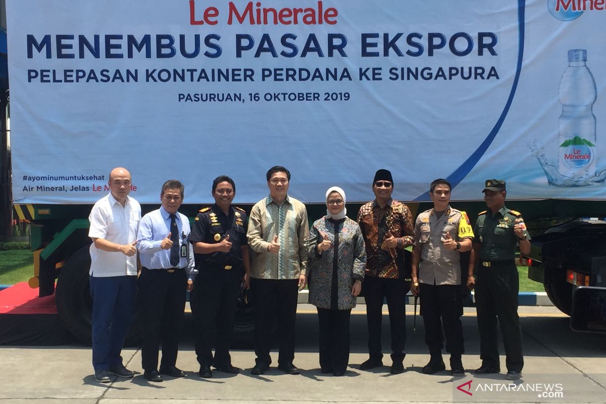 Le Minerale perluas pasar ekspor ke Singapura