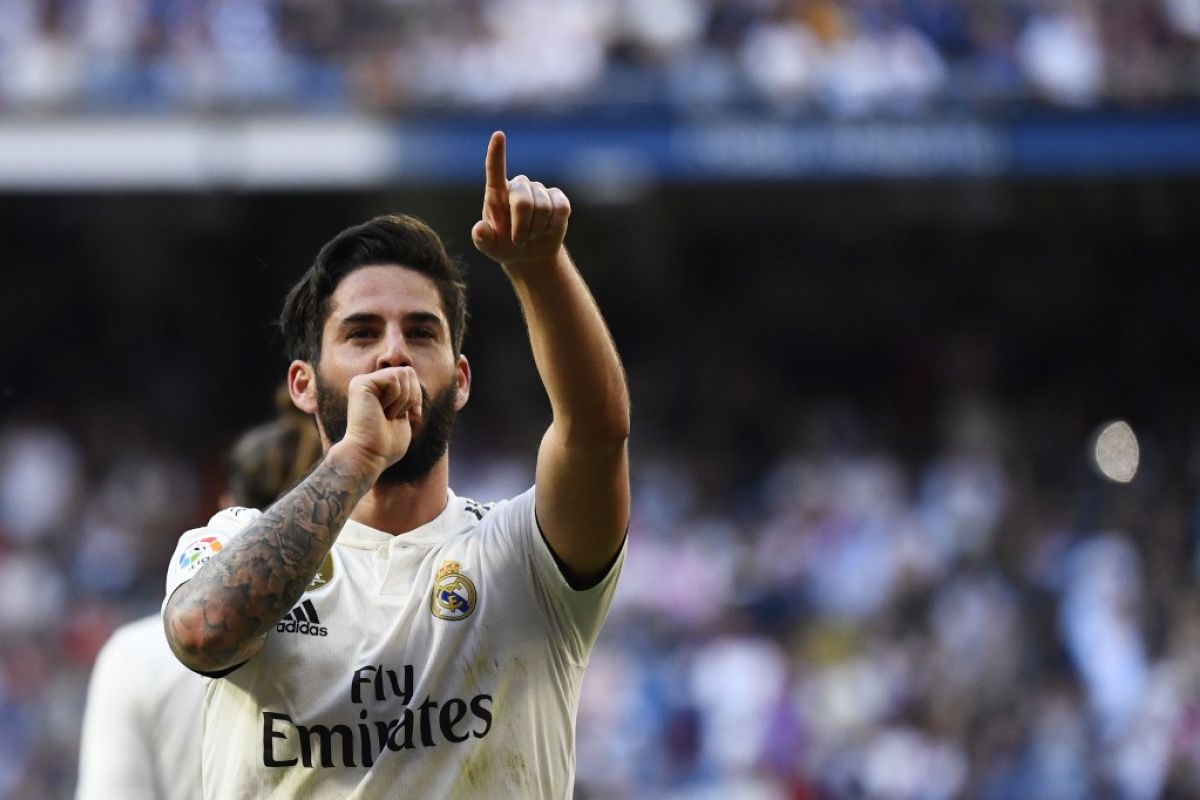 Zidane minta Isco cetak gol lebih banyak untuk Madrid