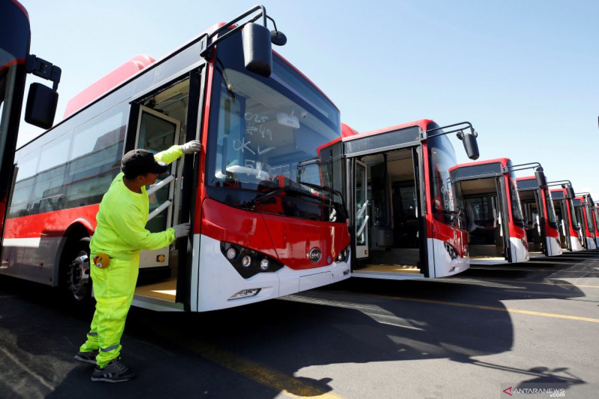 BYD umumkan pengiriman 50.000 bus listrik secara global