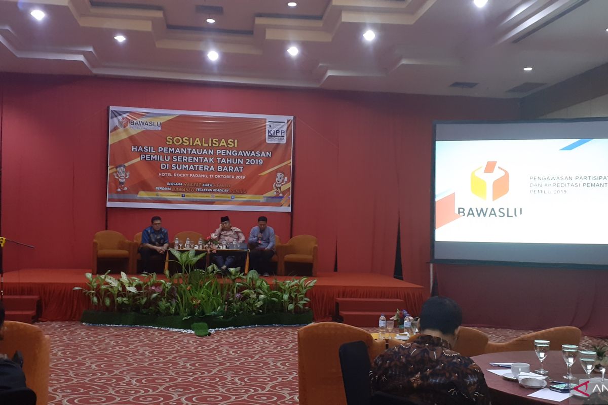 Bawaslu Sumbar sosialisasikan evaluasi pengawasan tahapan pemilu 2019