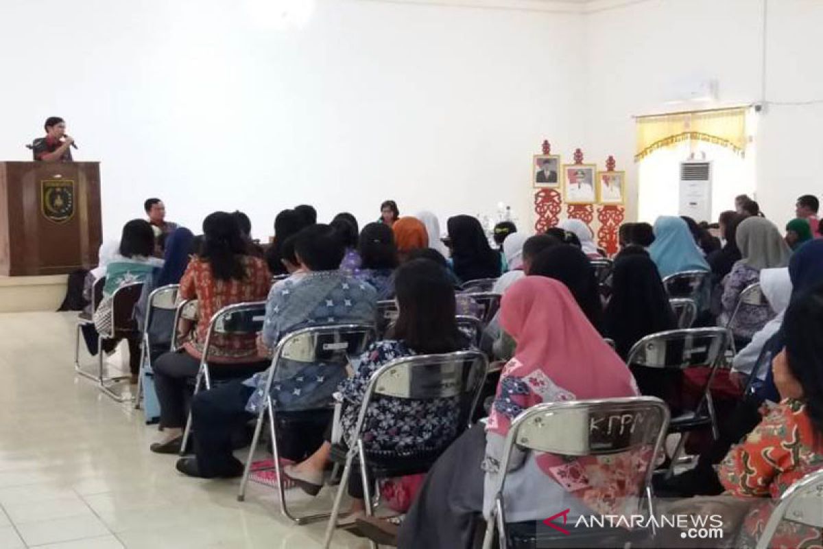 Peringati hari tata ruang, Dinas PUPR Barsel gelar lomba pidato dan menggambar