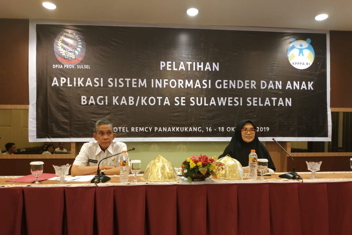 DPPPA Sulsel ingatkan pentingnya ketersediaan data kesenjangan gender