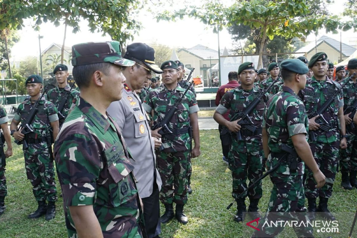 TNI-Polri di Sulsel siap amankan pelantikan Presiden-Wapres RI