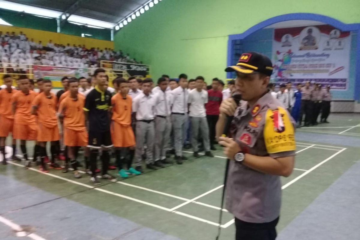 Polres Binjai gelar Turnamen Futsal Piala Kapolres Cup