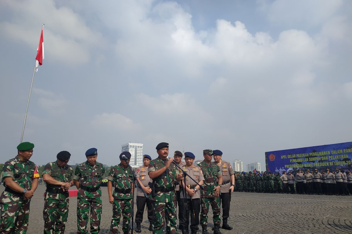 TNI-Polri pertebal pengamanan bandara, PLN dan Pertamina