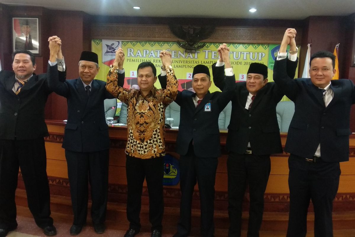 Prof Dr Karomani terpilih jadi Rektor Universitas Lampung