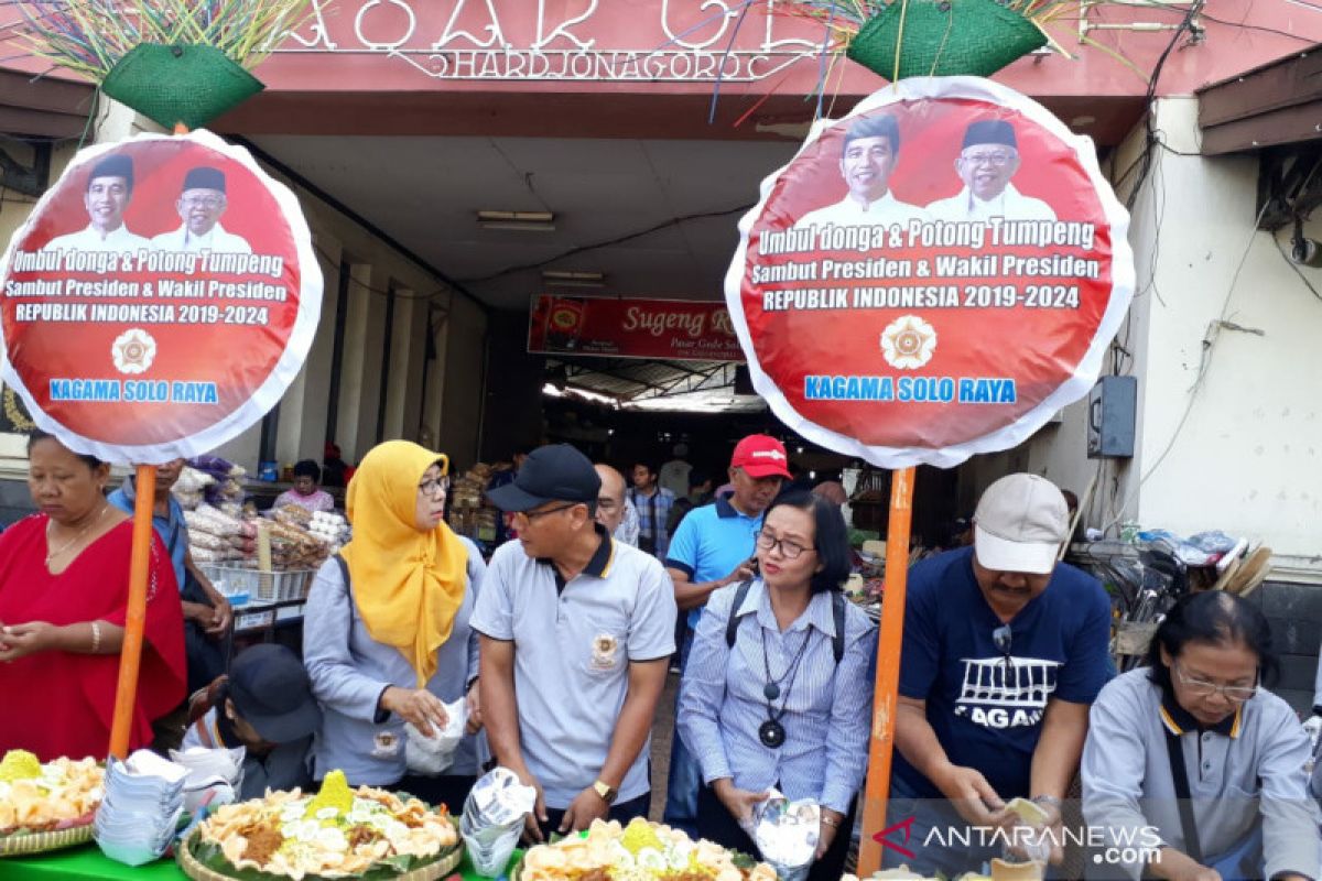 Kagama tumpengan jelang pelantikan Jokowi