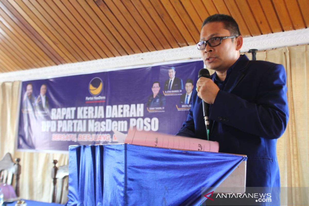 NasDem Poso bahas strategi menangkan Ahmad Ali menuju Sulteng satu