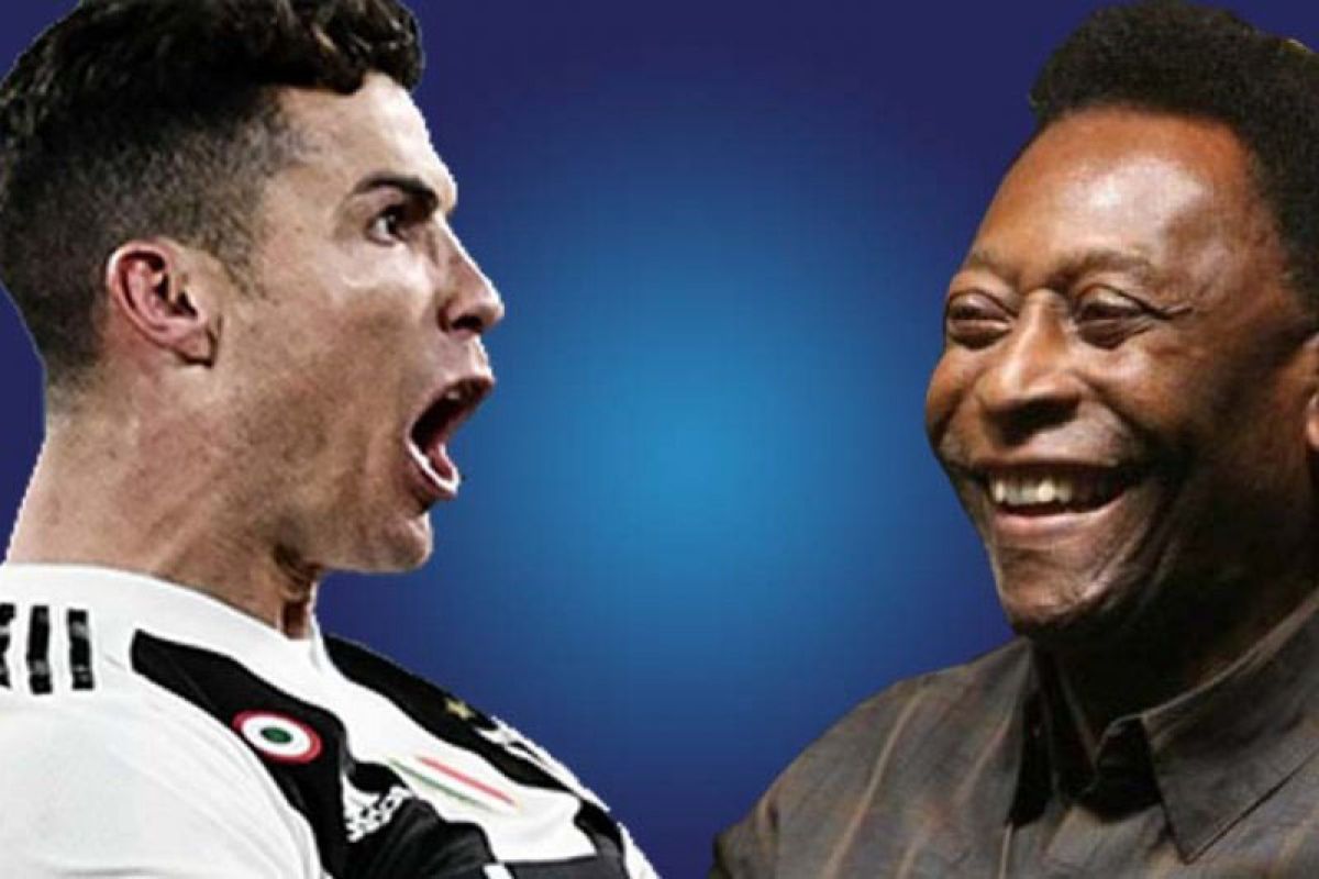 Cristiano Ronaldo atau Pele pemain terhebat sepanjang masa?