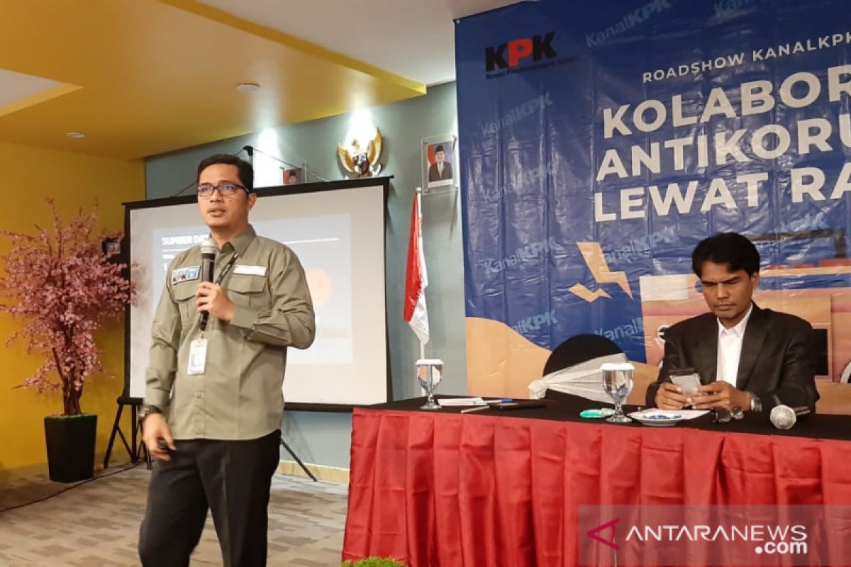 Kasus penyuapan dominasi perkara korupsi yang ditangani KPK