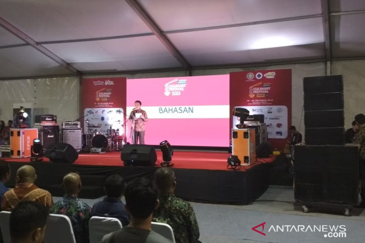 Festival kuliner dinilai sebagai upaya untuk majukan ekonomi kreatif