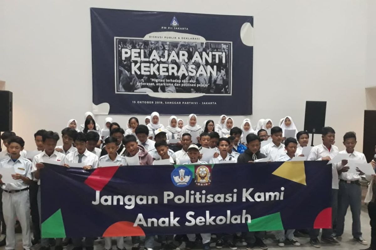 Pelajar SMK dan SMA di Jakarta deklarasi antikekerasan
