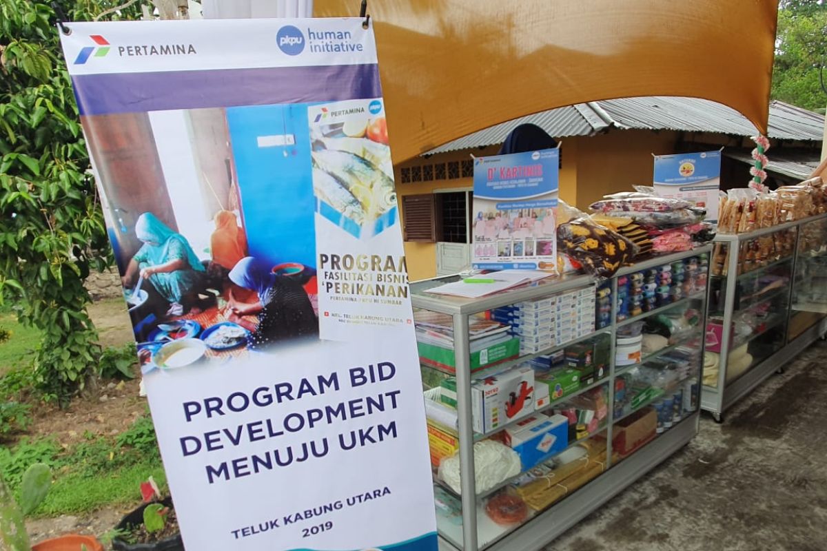Pertamina encourages creative economic development in Padang