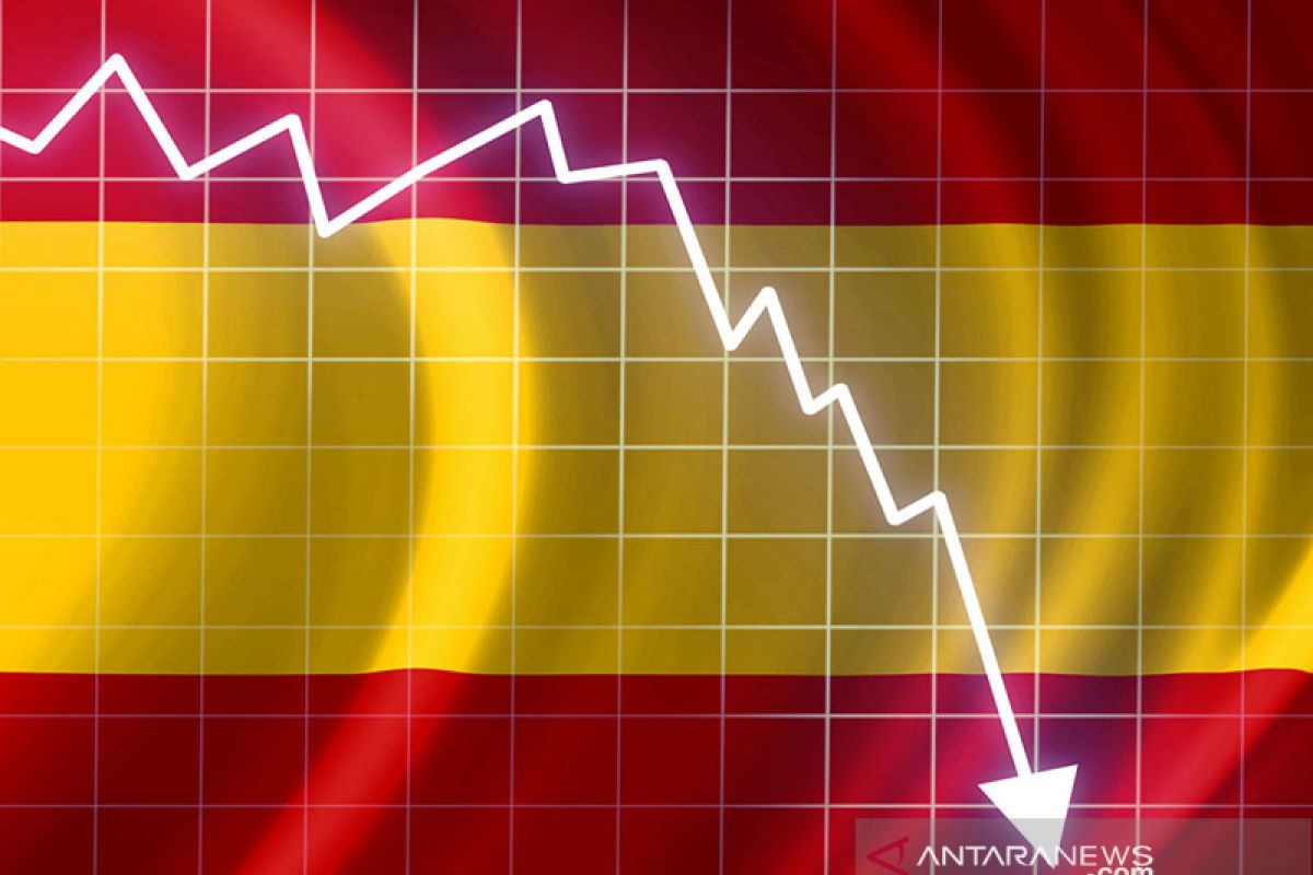 Saham di Spanyol berguguran, Indeks IBEX 35 jatuh di bawah 9.000 poin