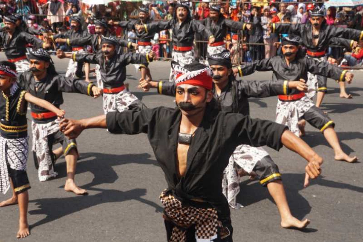 Penari Soreng di Kabupaten Magelang bakal pecahkan rekor Muri