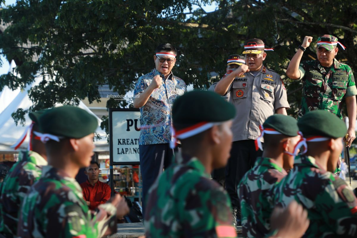 Ikuti Deklarasi Damai, Gubernur ajak Jaga NKRI