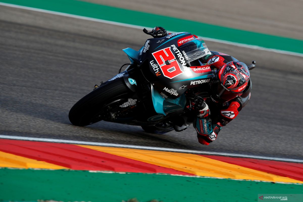 Quartararo ungguli Vinales untuk puncaki FP2 Grand Prix Jepang