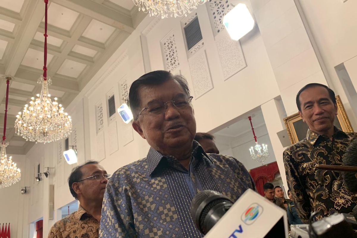 Jusuf Kalla sebut selalu menarik bekerja bersama Jokowi