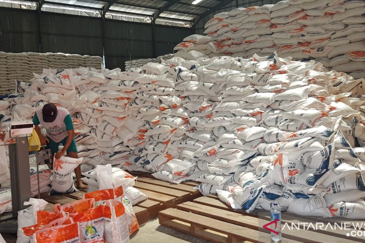 Stok beras Kampar 2.000 ton aman pascabanjir Rohul