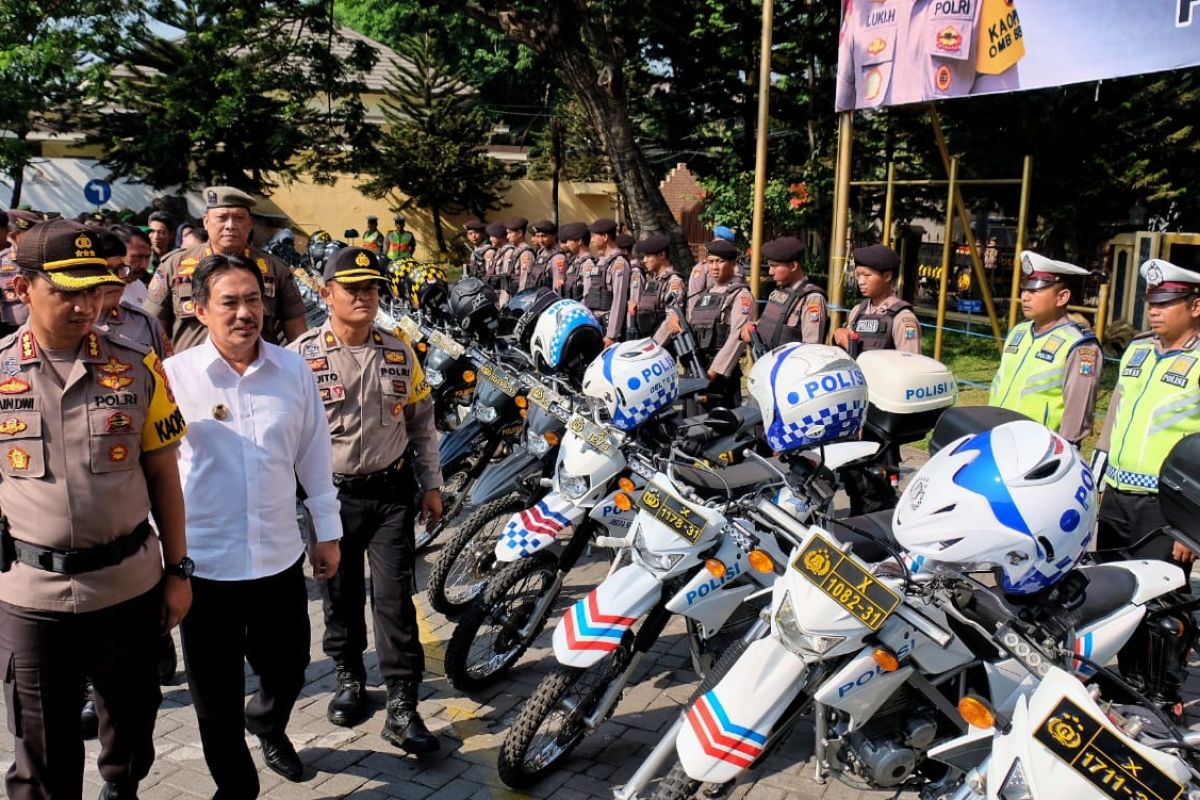 450 personel gabungan di Sidoarjo siap jaga pelantikan Presiden