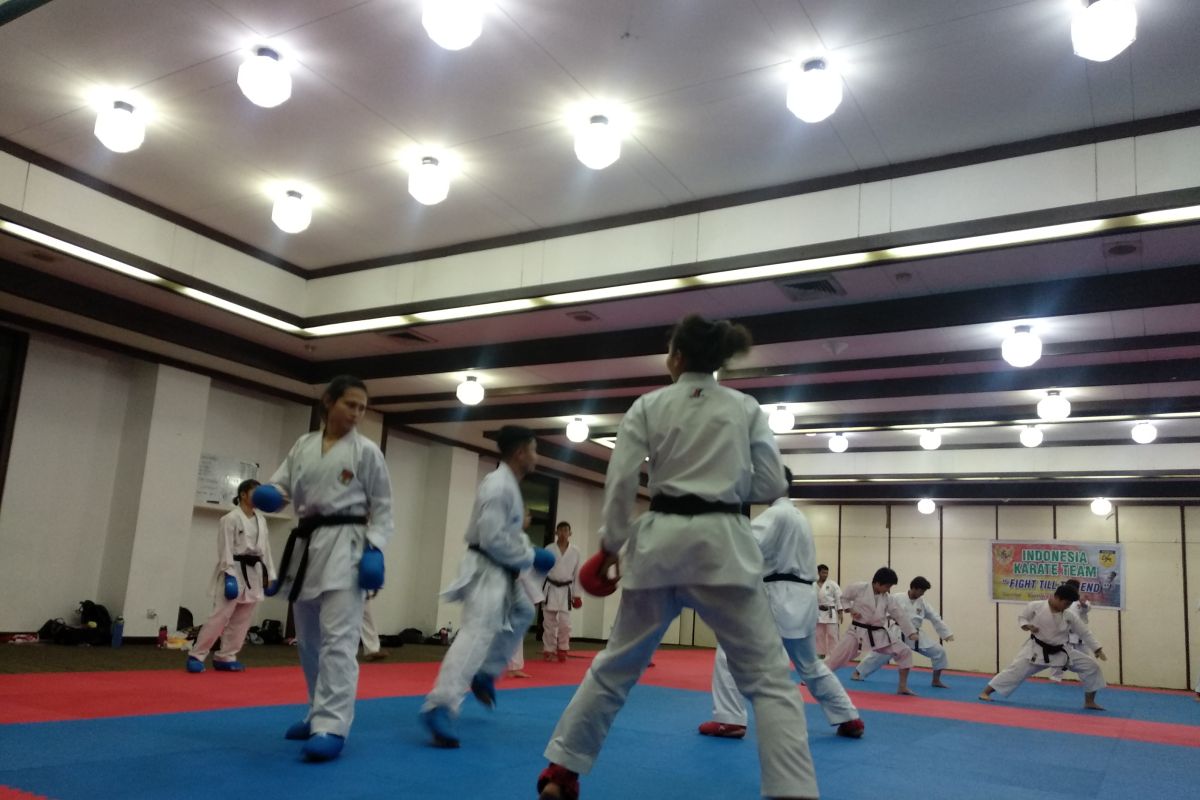 Karate upayakan bisa gelar pemusatan latihan terakhir di Jepang
