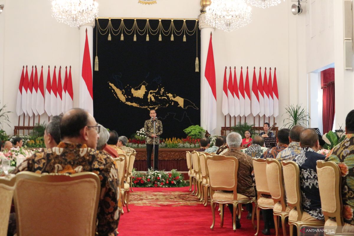 Presiden Jokowi akui setiap momen bersama menteri adalah spesial